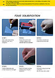 Набір для ремонту лобового скла Windshield Repair Kit Клей полімер та інструмент для тріщин і відколів AGR, фото 7