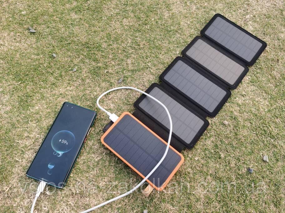 Сонячний повербанк від сонячної батареї power bank