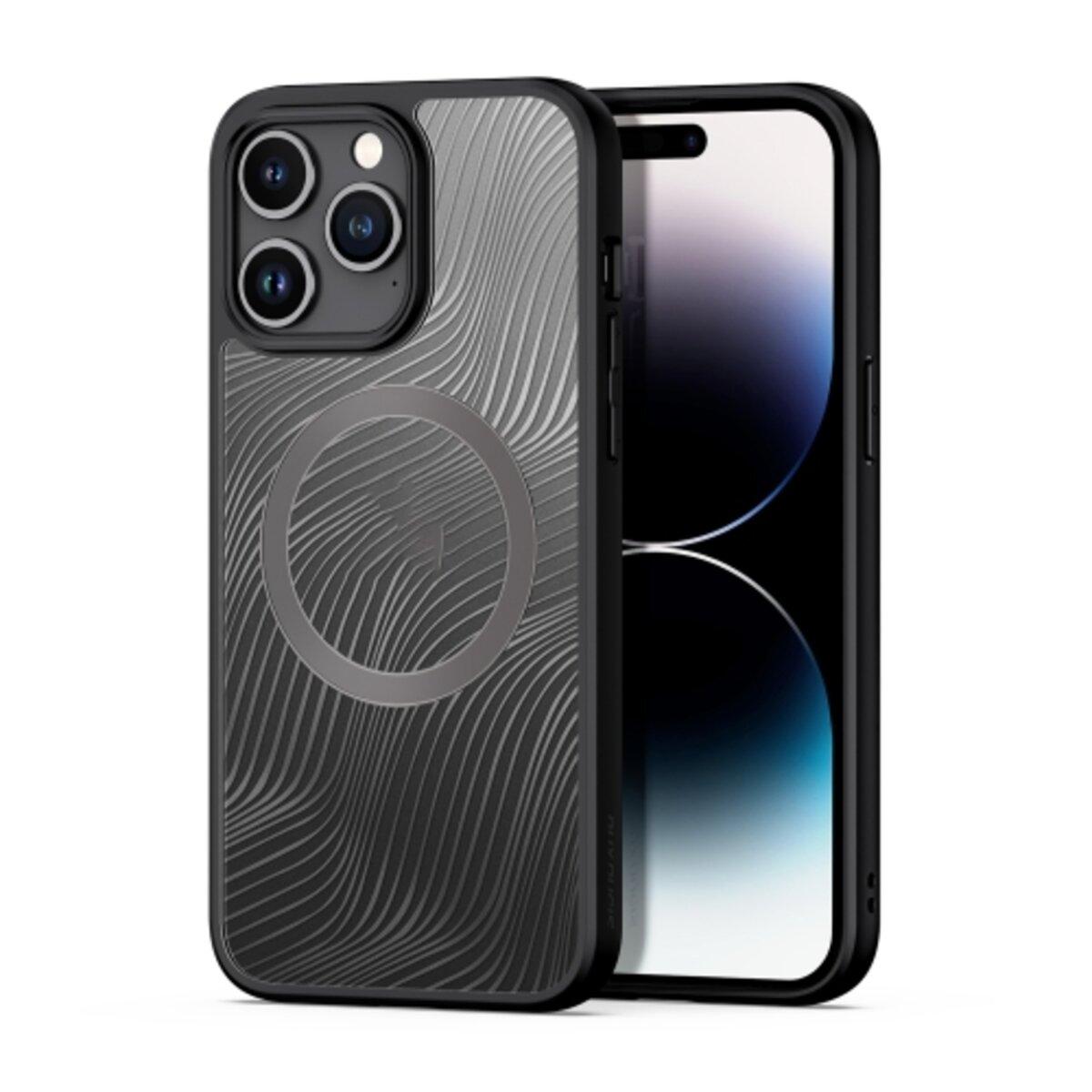 Чохол для смартфона DUX DUCIS Aimo MagSafe for Apple iPhone 15 Pro Max Black lly