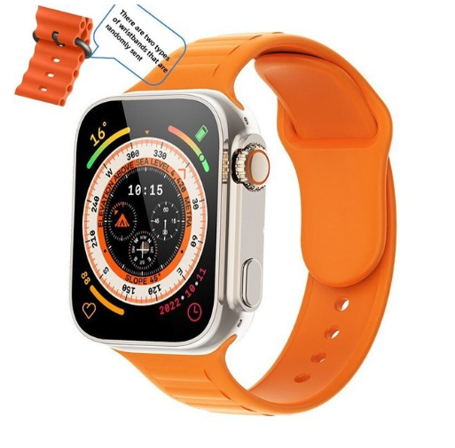 Смарт-годинник Smart Watch C800 Ultra помаранчеві  водонепроникний спортивний розумний годинник, виклик по Bluetooth