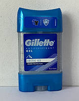 Гелевий чоловічий дезодорант антиперспірант Gillette Arctic Ice 70 мл. (Жилет Арктик Айс)