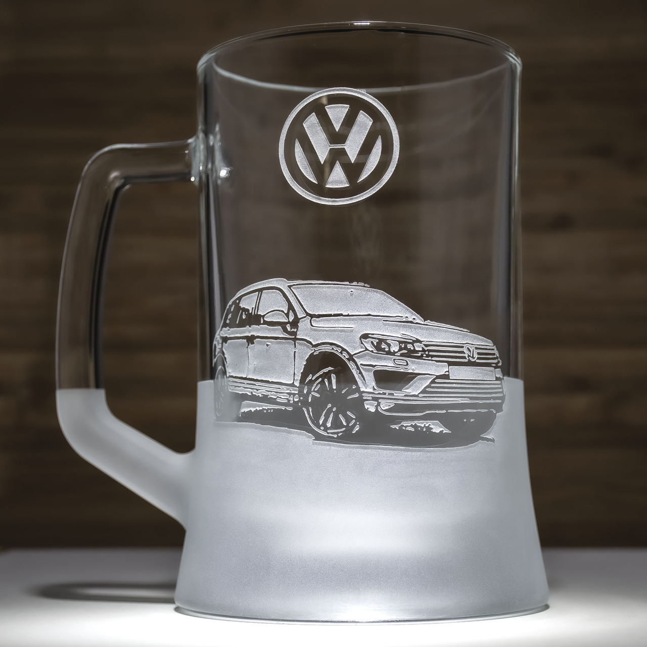 Бокал для пива з гравіюванням Volkswagen Touareg 660 мл