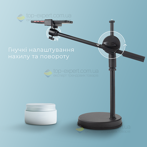 Купить Штатив журавль 60 см с держателем для телефона, фотоаппарата ...