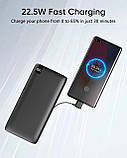 Портативний зарядний пристрій Павер банк, Power Bank: 26800mAh Quick Charge 22,5W Портативний Phone Charger, фото 3