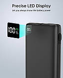 Портативний зарядний пристрій Павер банк, Power Bank: 26800mAh Quick Charge 22,5W Портативний Phone Charger, фото 5