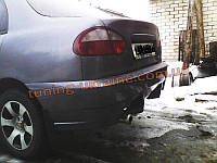 Задній бампер RS зі склопластику для Daewoo Lanos Седан