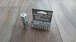 Акумулятор Rablex 18650 Li-Ion 3600mAh (без захисту)