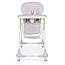 Стільчик для годування Bambi M 3233L Lilac, колеса, всі регулювання, Ліловий, фото 4