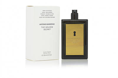 Парфум Антоніо Бандерас чоловічі тестер Antonio Banderas The Golden Secret 100 мл, чоловічий фужерний аромат