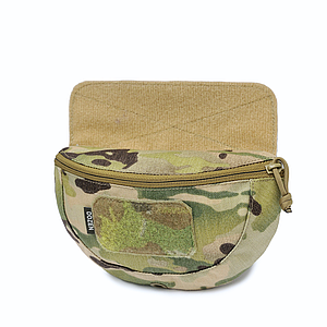 Сумка-напашник Dozen Lid Bag For Plate Carrier - USA Cordura 1000D "Original MultiCam"  (12 * 23 см)