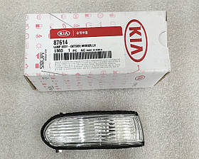 Kia Cerato Forte 2009-2011 Дзеркало ліве поворотник повторювач повороту лівий Новий Оригінал