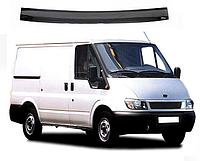 Дефлектор спойлер на капот авто Ford Transit 2000-2006 (Форд Транзит) EuroCap мухобойка