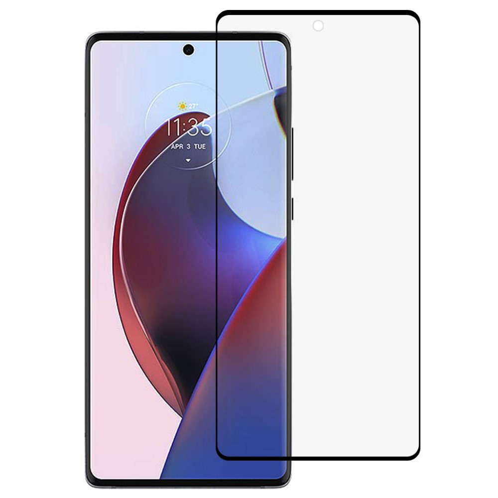 Загартоване захисне скло 3D Full Screen Tempered Glass для Motorola Edge 30 Fusion, Black, фото 1