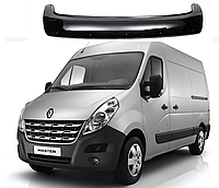 Дефлектор спойлер на капот авто Renault Master 2010-2014 (Рено Майстер) EuroCap мухобійка