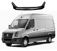 Дефлектор капота мухобойка на Volkswagen Crafter 2006-2017 (фольксваген крафтер) EuroCap