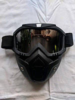 Тактическая маска 3в1 для военных, Противоударные тактические очки 3в1 для военных, Маска для защиты 3в1