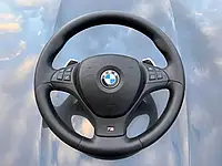 Руль с лепестками BMW X5 E70, X6 E71 M, руль БМВ Х5 Е70, Х6 Е71, лепестки