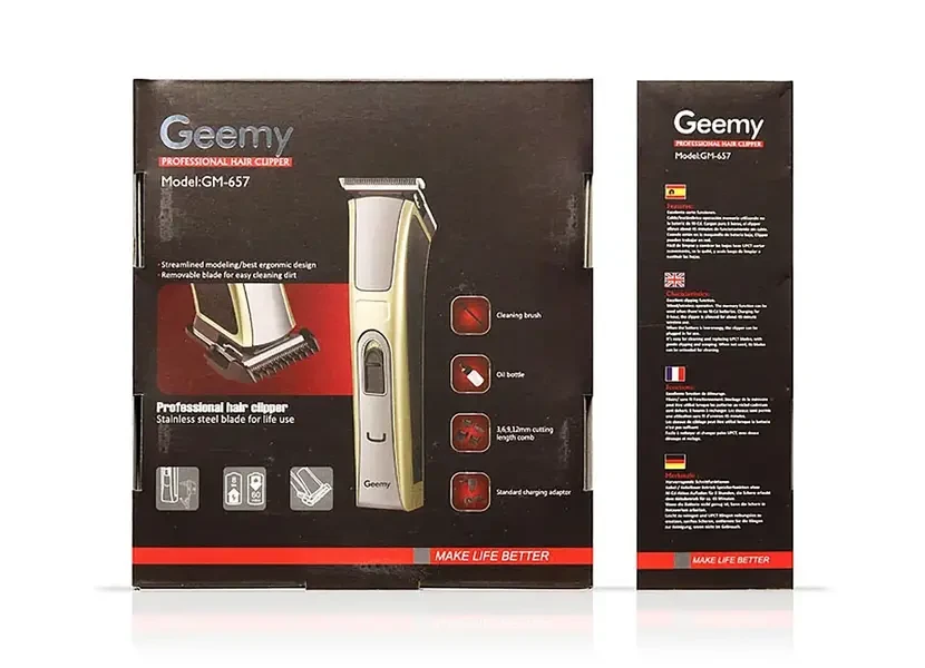Машинка для стриження Geemy GM-657 40 шт 9766