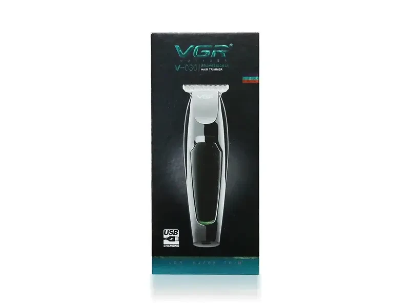 Машинка для стриження волосся акумуляторна підзарядка від USB VGR V-030 60 шт 7029
