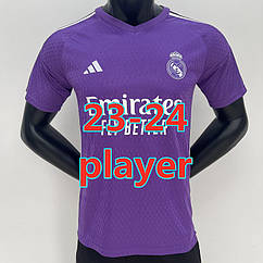 Футболка Реал Мадрид 2023-2024 Adidas Real Madrid player version 23-24 training jersey фіолетовий