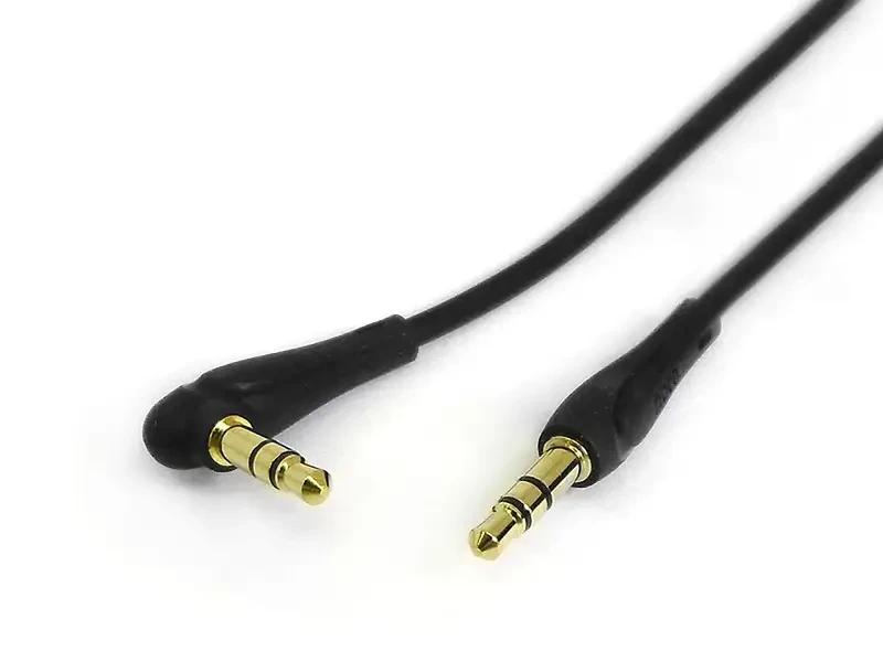 Кабель AUX Jack 3,5 мм прямо-вугловий 2,0 м Hoco (уп. 30шт) UPA14 300шт 8149