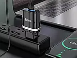 Зарядний пристрій 220 В USBx1 з кабелем USB — Lightning Hoco N1 Ardent 120 шт 8135, фото 9