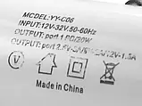 Зарядний пристрій 12 В 3,0 А 20 Вт QC3.0 USBx1 Type-Cx1 YY-C06 250 шт 7335, фото 3