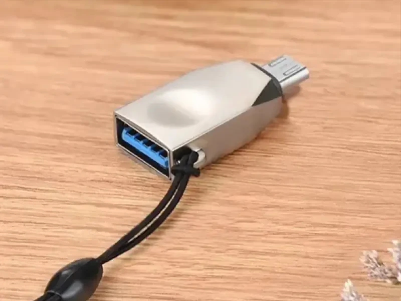 Перехідник OTG USB — micro USB Hoco (пач. 32шт) UA10 320шт 7951