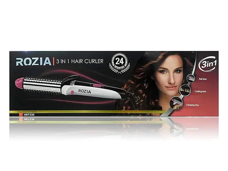 Гребінець електричний плоский Rozia HR7330 40 шт 9230