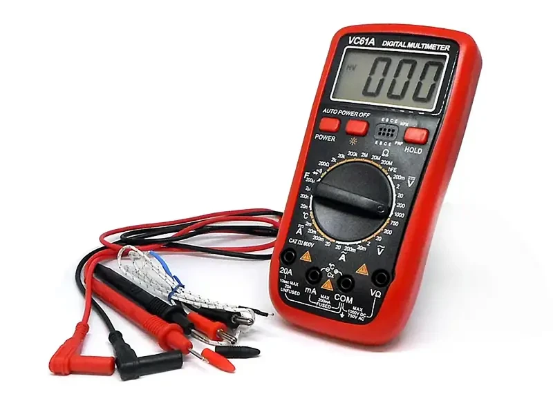Тестер електромережі 1 сорт DT-VC-61A 40 шт 8834