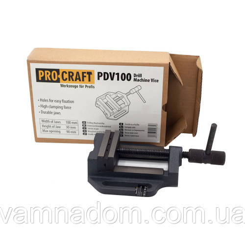 Тиски станочные Procraft PDV100, фото 1
