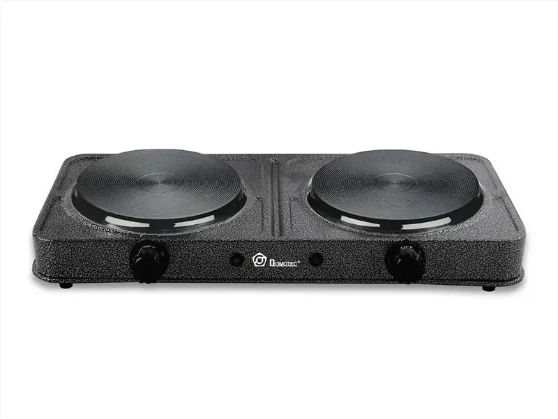 Електроплита 2 диски 2000 Вт Domotec MS-5822 6 шт 8990, фото 1