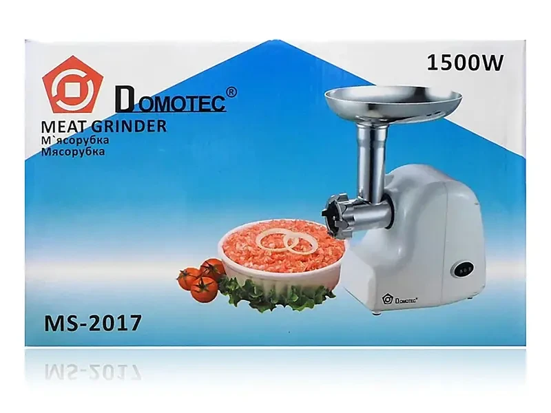 М'ясорубка електрична 1500 Вт Domotec MS-2017 4 шт 9718, фото 1