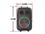 Колонка музична портативна Bluetooth ZQS8120 8 шт 8178, фото 5