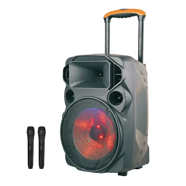 Акустична переносна колонка ZXX-1209 30 Вт 12" 52х34х32 см USB/TF/FM/BT/MIC/ДК 1 шт 9452