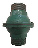 Чугунный обратный клапан для байпаса отопления д.50