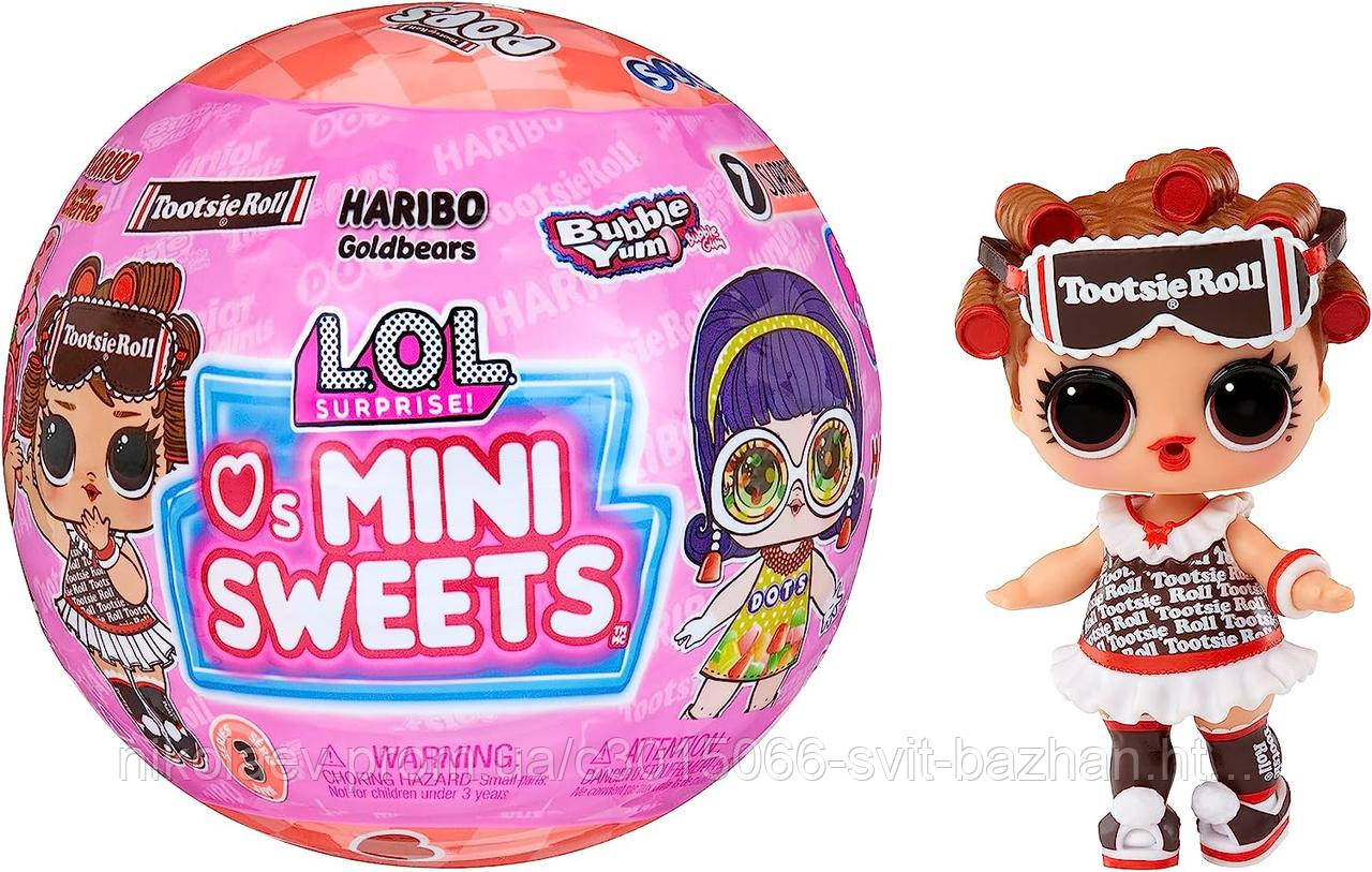 Кукла ЛОЛ Мини Конфетка Серия 3 Оригинал LOL Surprise Loves Mini Sweets ...