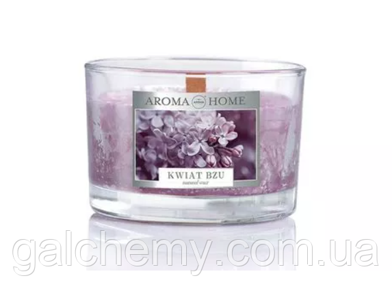 Ароматична свічка Unique Fragrances - Kwiat Bzu (115 г) ТМ Aroma Home