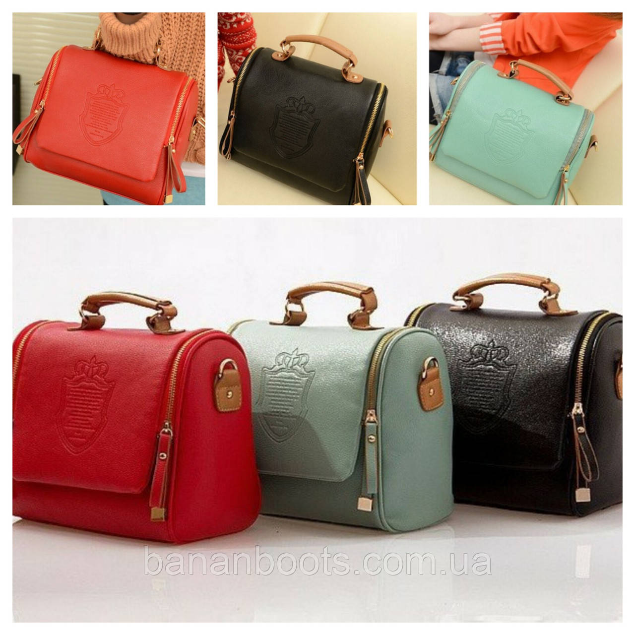 Модна оригінальна жіноча сумочка на плече, фото 1