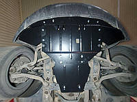 Защита радиатора, двигателя и КПП + крылья Audi A6 C6 (2004-2011) 2.5 мм