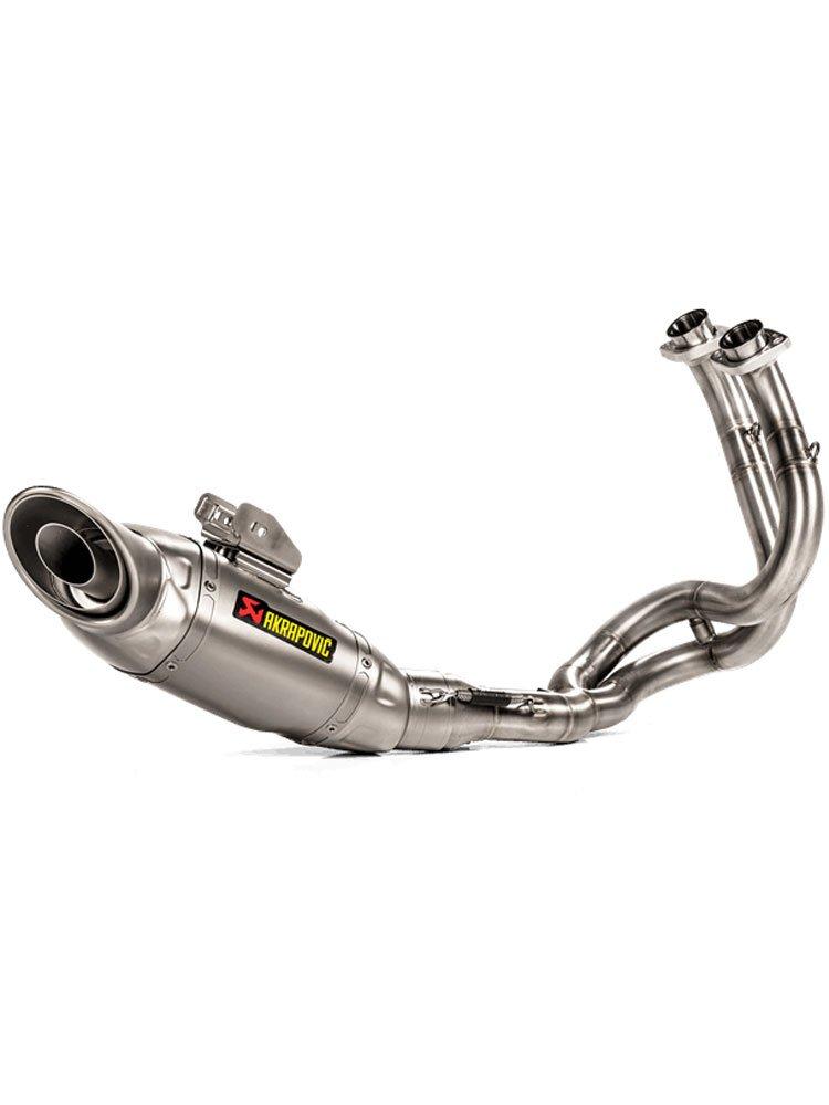 Повна вихлопна система Akrapovic для Kawasaki Ninja 650/Z650 [17-22] [Racing Line, Titanium], фото 1