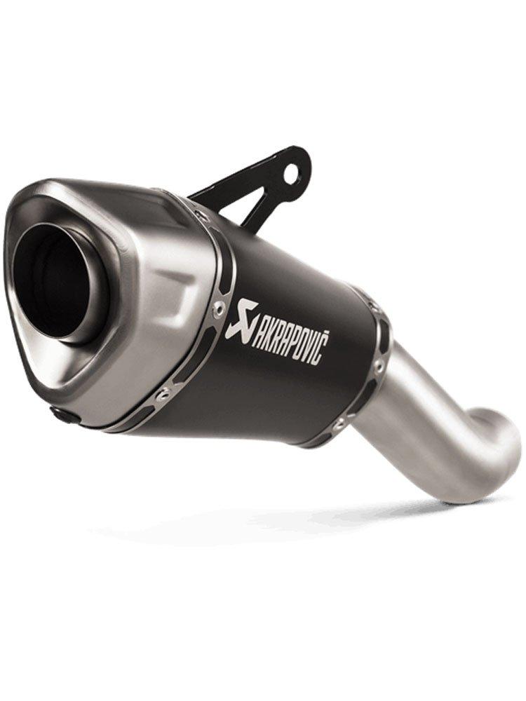 Глушник Akrapovic для Kawasaki Z H2 1000 [20-22] [Slip-On Line, чорний титан]