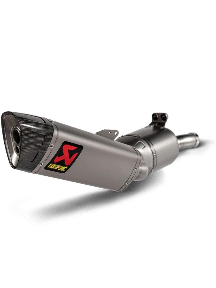 Глушник Akrapovic для BMW F 900 R [20-22], F 900 XR [20-22] [Slip-On Line, Titanium], фото 1