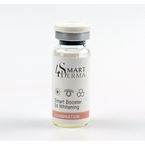 Освітлюючий бустер-концентрат потрійної дії SMART4DERMA Illumination Smart Booster 3D Whitening