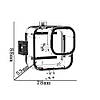 Захисний корпус, аквабокс для екшн-камери GoPro 11 mini / Водонепроникний кейс чохол для камери GoPro, фото 7