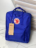 Рюкзак текстильный сумка- рюкзак городской повседневный синий Kanken