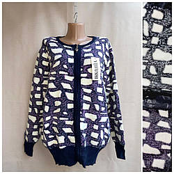 Кофта жіноча на замку ангора р 54-56 універсал різні кольори Пляшечки