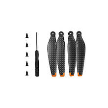 Пропелери лопаті гвинти SK Carbon для DJI Mavic Mini 3 / 3 Pro 6030F Noise Quick Props (4 шт.) Orange