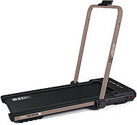 Мини беговая дорожка для дома складная электрическая до 90 кг Everfit Treadmill TFK 135 Slim Rose Gold