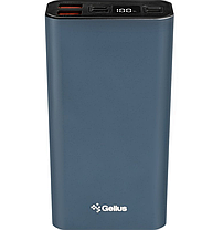 Додаткова батарея Gelius Edge 3 GP-PB20-210 PD 20000 mAh QC+PD 20W Dark Blue, фото 2